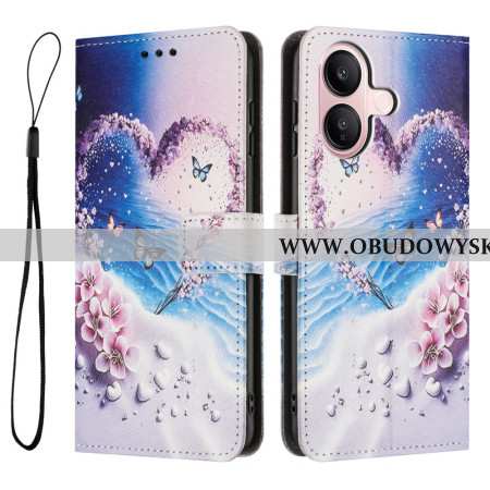 Etui Folio Do Vivo V60 Lite Serce