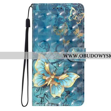 Etui Folio Do Xiaomi 15 Motyle 3d