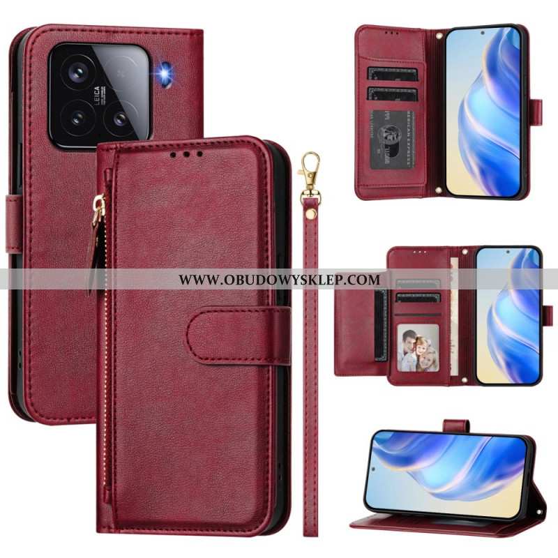 Etui Folio Do Xiaomi 15 Wielofunkcyjny