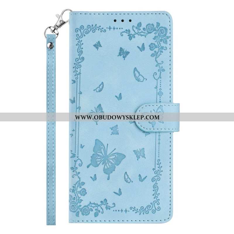 Etui Folio Do Xiaomi 17 Kwiatowy Ogród