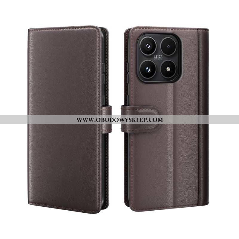 Etui Folio Do Xiaomi 17 Prawdziwa Skóra