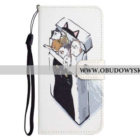 Etui Folio Do Xiaomi Redmi Note 14 4g Koty W Pudełku