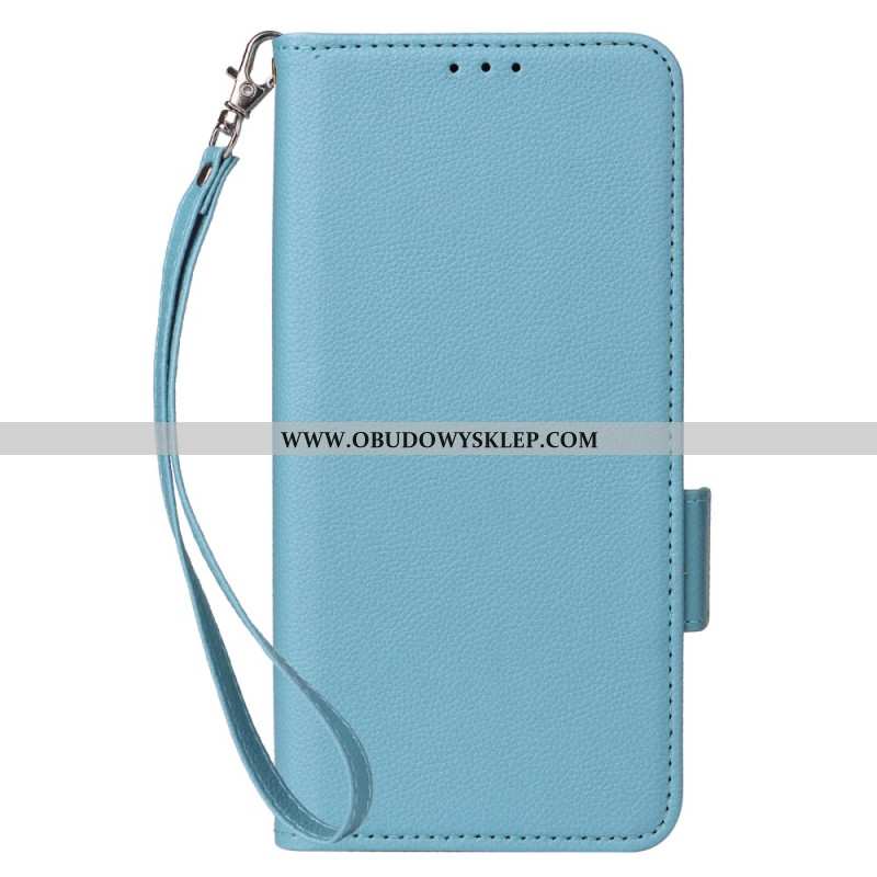 Etui Folio Do Xiaomi Redmi Note 14s Ultracienka Z Paskiem