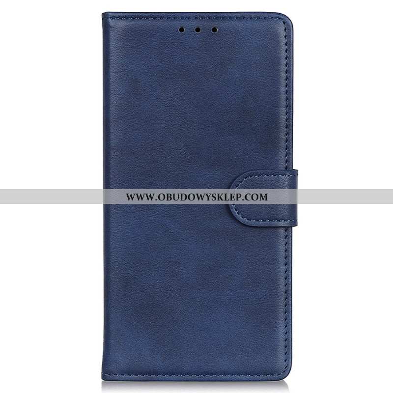 Etui Folio Do Xiaomi Redmi Note 15 Pro 5g Matowa Skóra Syntetyczna