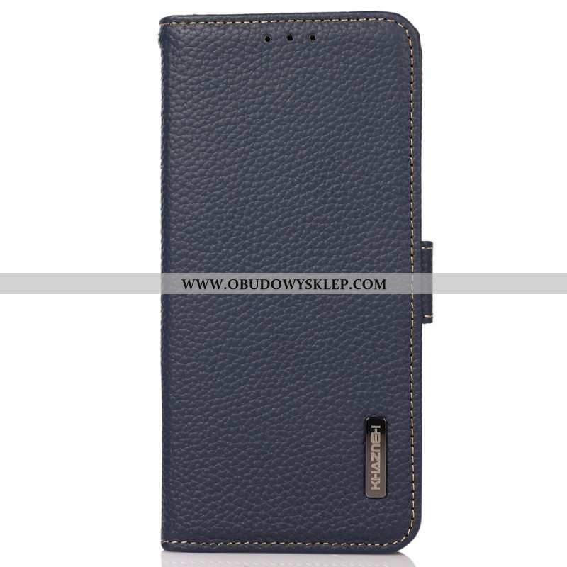 Etui Folio Do Xiaomi Redmi Note 15 Pro 5g Oryginalna Skóra Khazneh