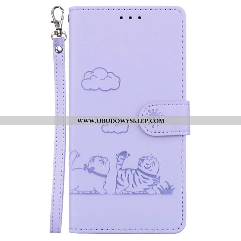 Etui Folio Do Xiaomi Redmi Note 15 Pro 5g Scena Z Kotem