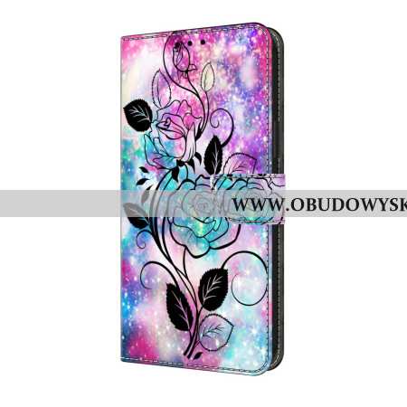 Etui Folio Google Pixel 10 / 10 Pro Graficzny Kwiat