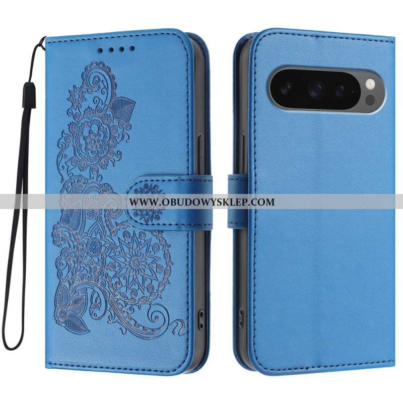 Etui Folio Google Pixel 10 / 10 Pro Koronkowy Nadruk Etui Ochronne