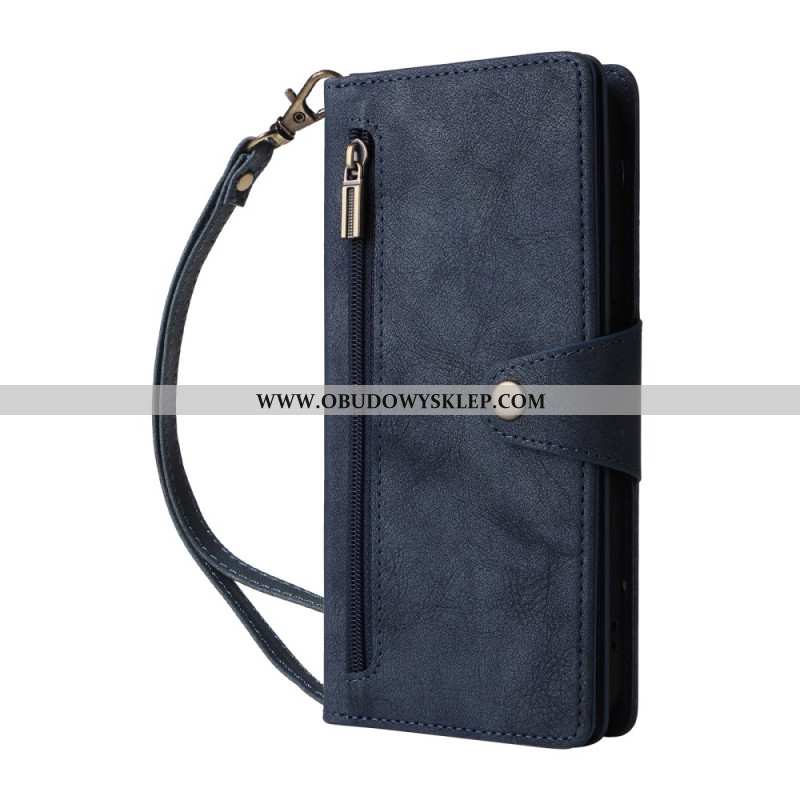 Etui Folio Google Pixel 10 / 10 Pro Portfel Z Efektem Zamszu Etui Ochronne