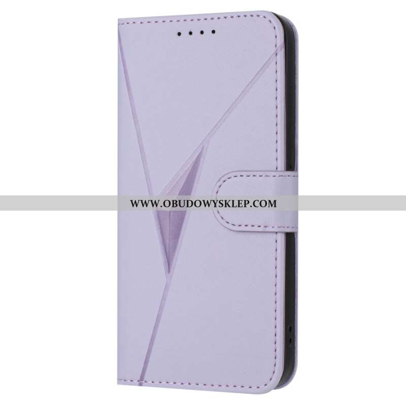 Etui Folio Google Pixel 10 / 10 Pro Wzór Trójkąta Etui Ochronne