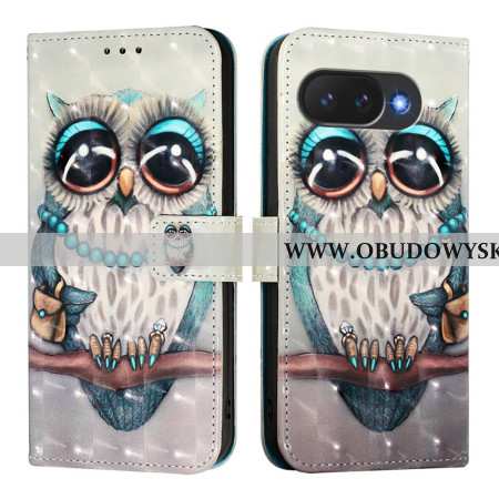 Etui Folio Google Pixel 10a Szara Sowa Etui Ochronne