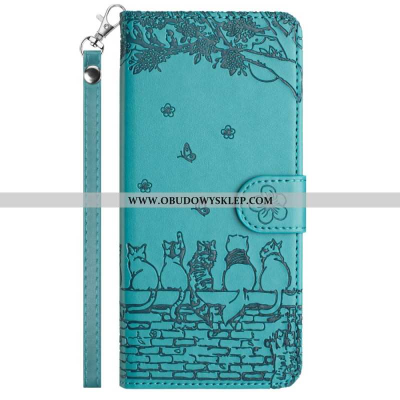 Etui Folio Google Pixel 10a Wzór Kota