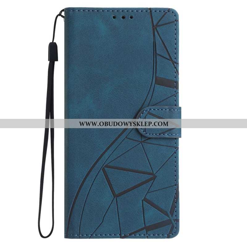 Etui Folio Google Pixel 10a Wzór Trójkątów