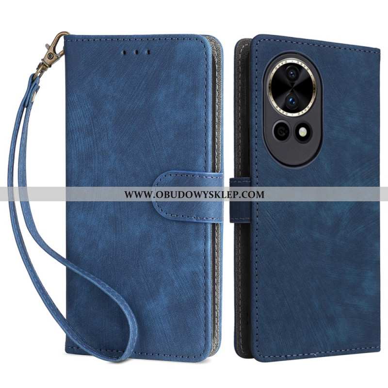 Etui Folio Huawei Nova 13 Portfel Z Efektem Zamszu Rfid