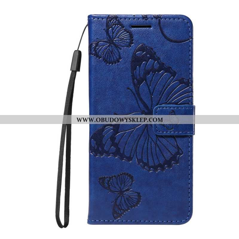 Etui Folio Huawei Pura 80 Duże Motyle