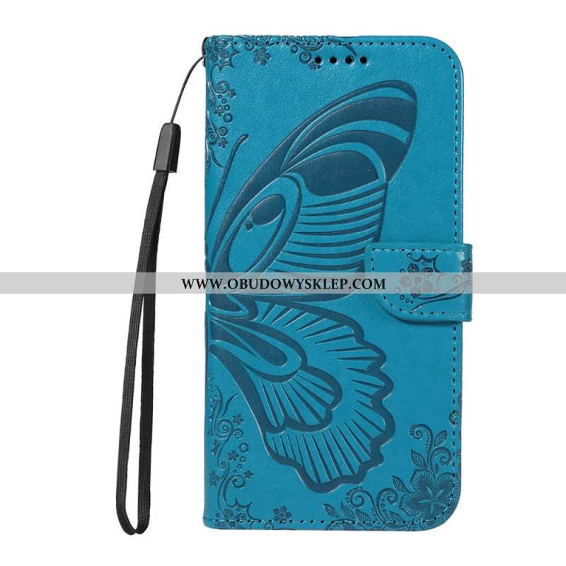 Etui Folio Huawei Pura 80 Graficzny Motyl Etui Ochronne