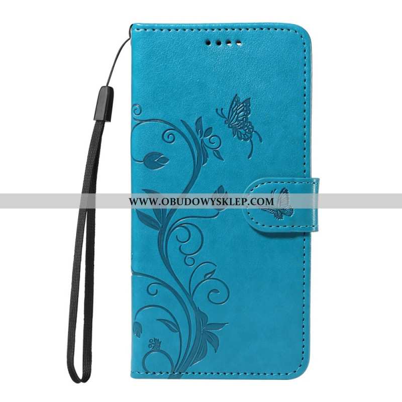 Etui Folio Huawei Pura 80 Kwiatowy Wzór Etui Ochronne