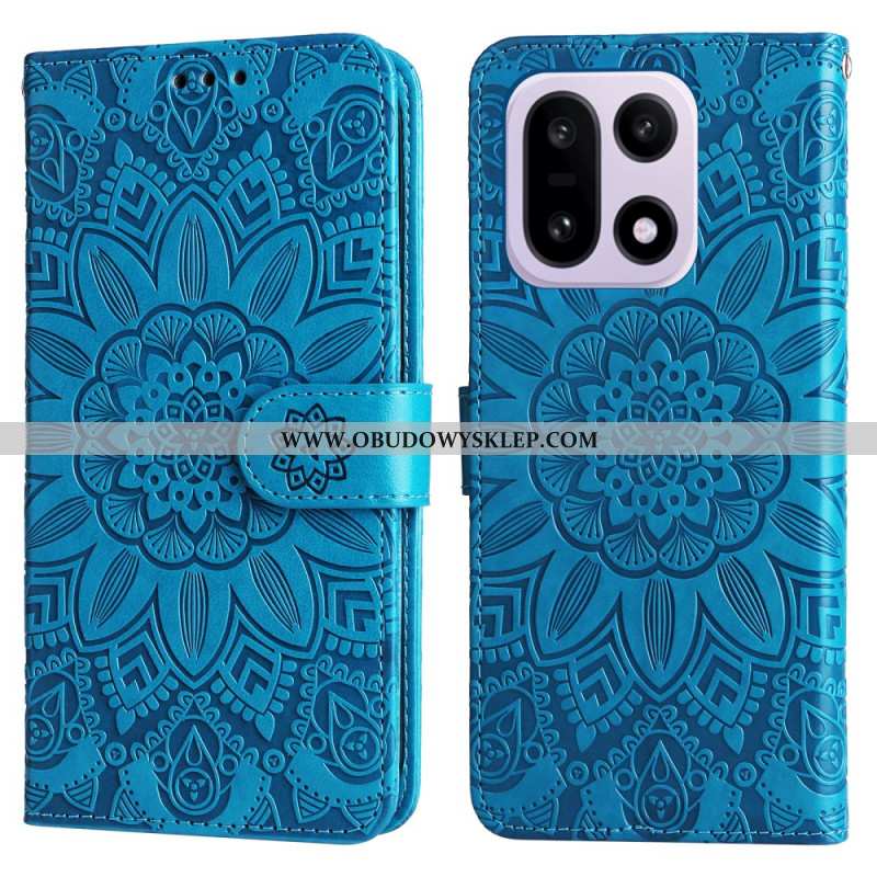 Etui Folio Oneplus 15 Wzór Słonecznika