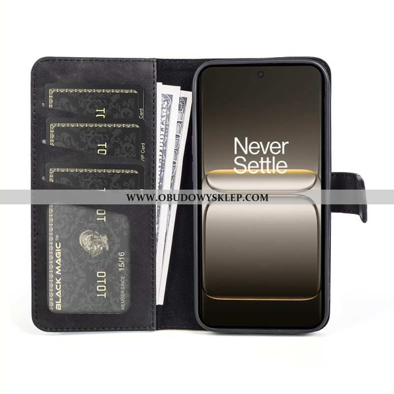 Etui Folio Oneplus Nord 5 Dwukolorowe Faliste Etui Ochronne