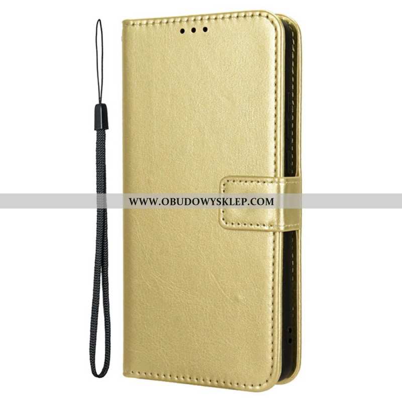 Etui Folio Oppo Find X8 Błyszcząca Sztuczna Skóra Etui Ochronne