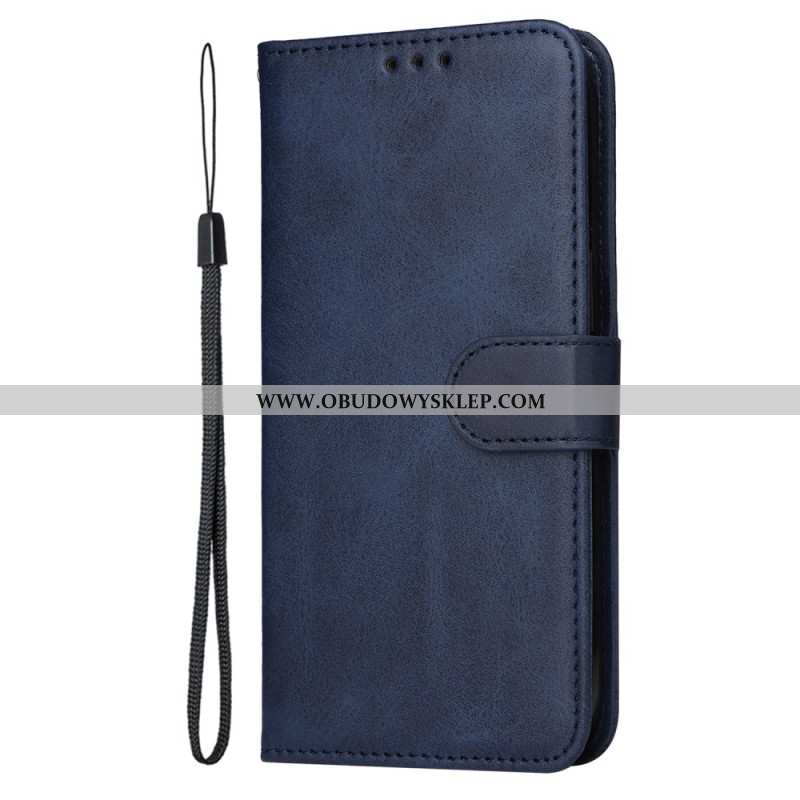 Etui Folio Oppo Find X8 Pro Pasek Ze Sztucznej Skóry Etui Ochronne