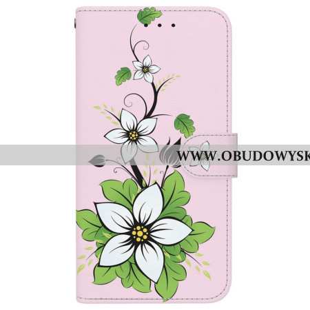 Etui Folio Oppo Reno 13 Pro 5g Wzór Lilii