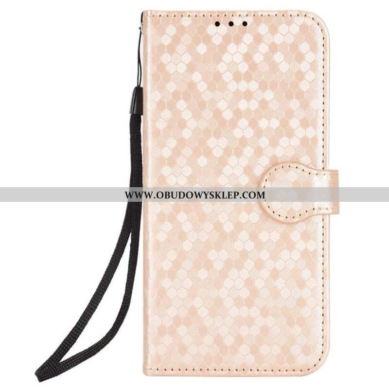 Etui Folio Oppo Reno 13f 4g / 5g / 13 Fs 5g Błyszczący Etui Ochronne