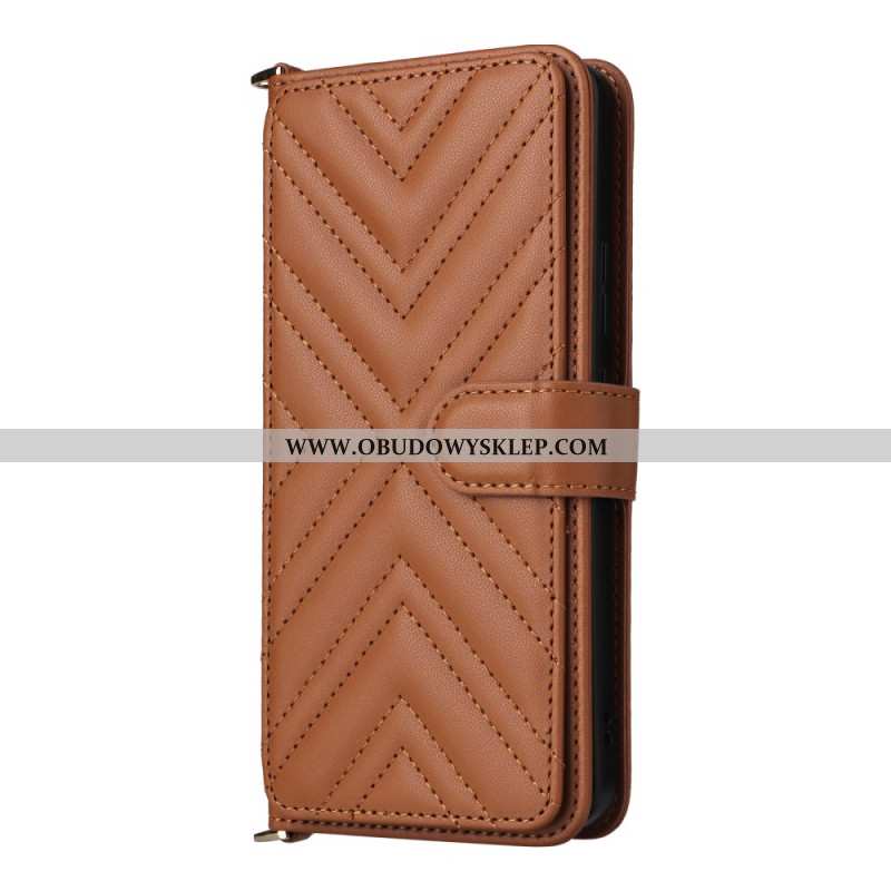 Etui Folio Oppo Reno 13f 4g / 5g / 13 Fs 5g Ekskluzywny Pasek Na Ramię I Smycz W Stylu Retro Etui Oc