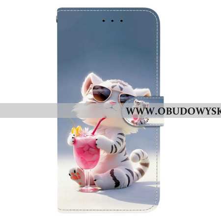 Etui Folio Realme 14 5g Tygrys Z Kreskówki Etui Ochronne