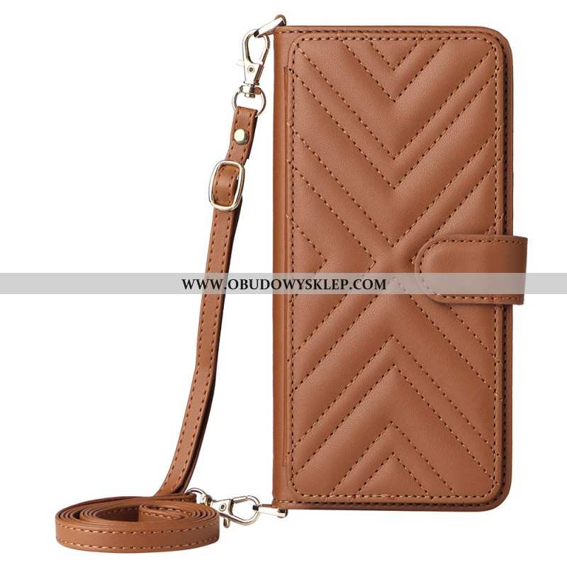 Etui Folio Realme 14 Pro 5g Premium Z Paskiem Na Ramię Etui Ochronne