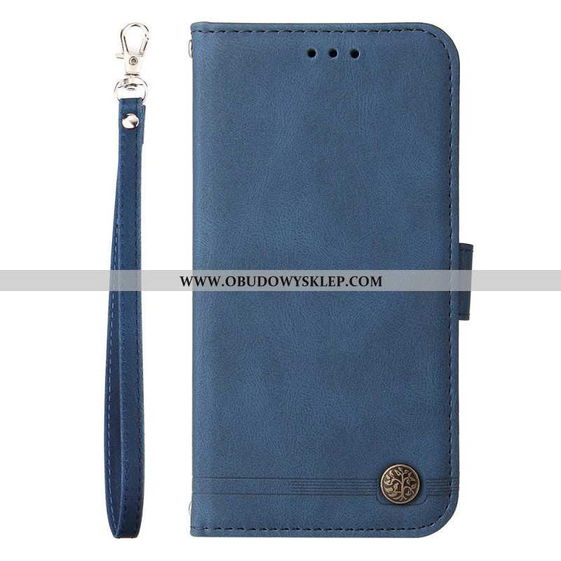 Etui Folio Realme C53 Nit Z Paskiem Etui Ochronne