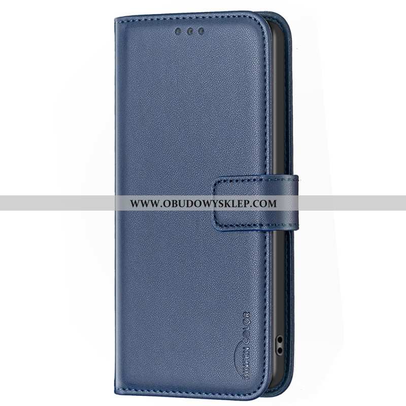 Etui Folio Realme C63 Binfen Color Sztuczna Skóra