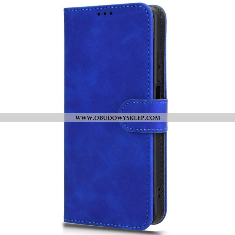 Etui Folio Realme C63 Efekt Zamszu