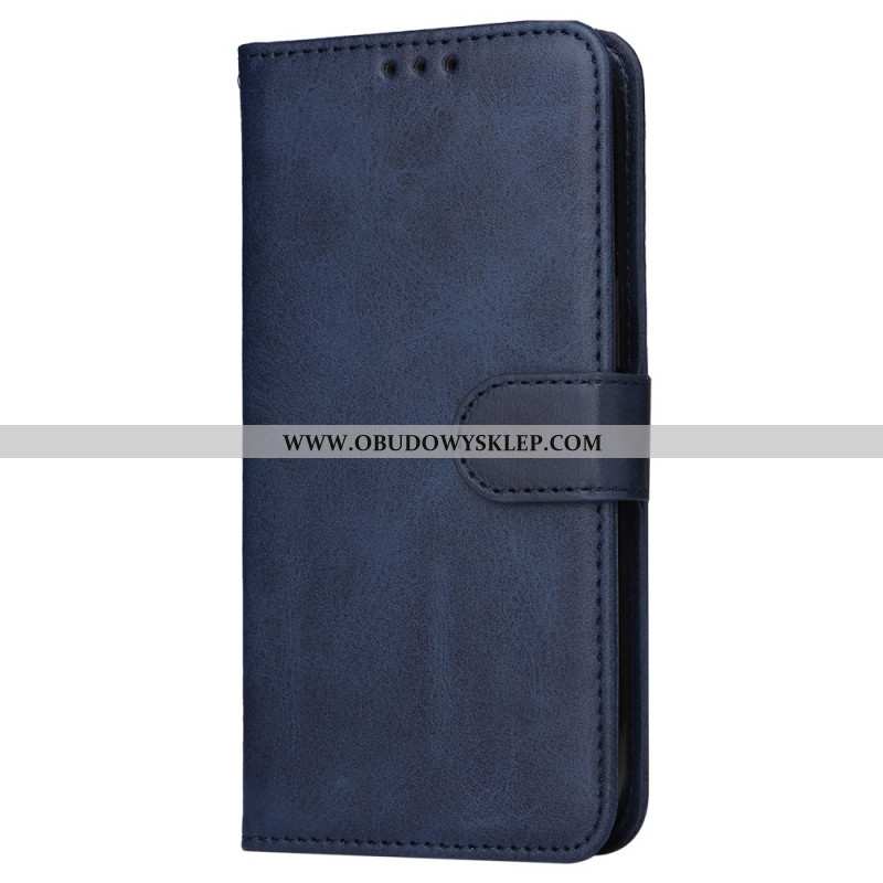 Etui Folio Realme Note 60x Gładki Efekt Skóry