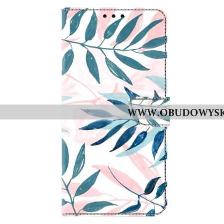 Etui Folio Samsung Galaxy A17 4g / 5g Liście W Akwareli Etui Ochronne