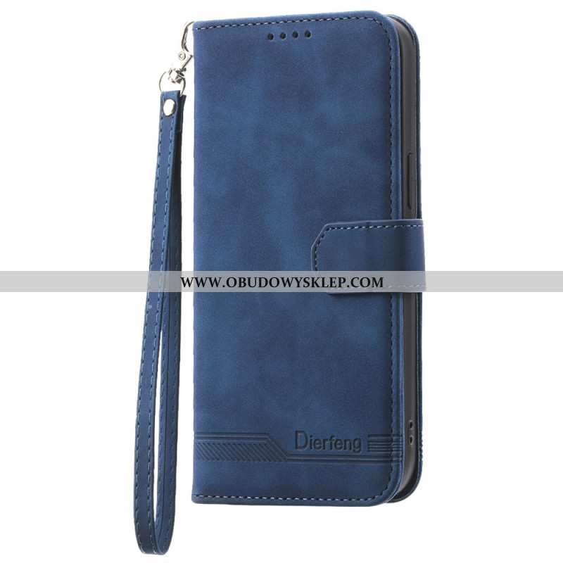 Etui Folio Samsung Galaxy S25 5g Edge Dierfeng Etui Ochronne