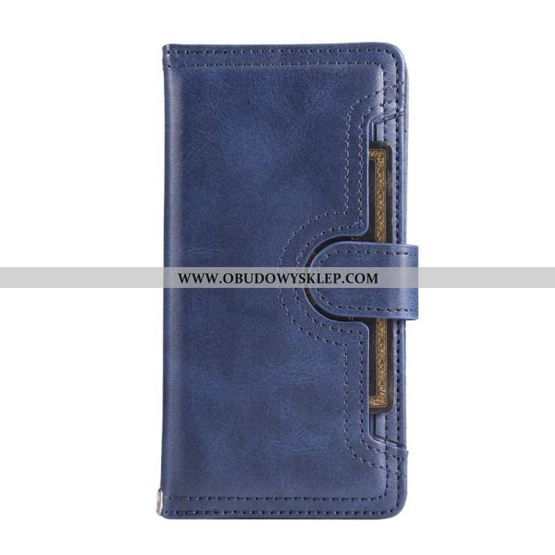 Etui Folio Samsung Galaxy S25 5g Edge Magnetyczny Portfel I Smycz
