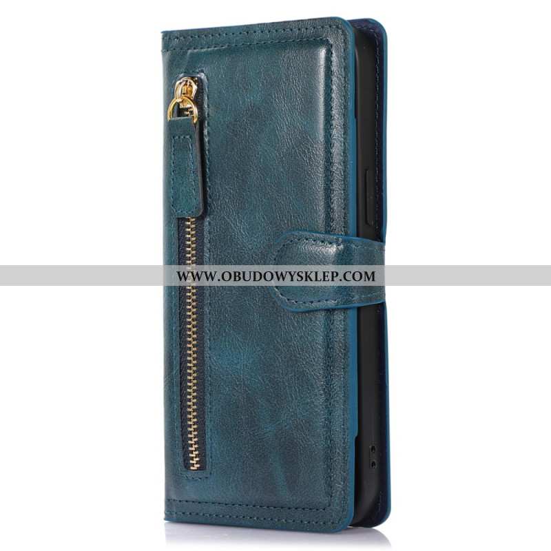 Etui Folio Samsung Galaxy S25 5g Edge Zamek Błyskawiczny I Etui Na Karty Etui Ochronne