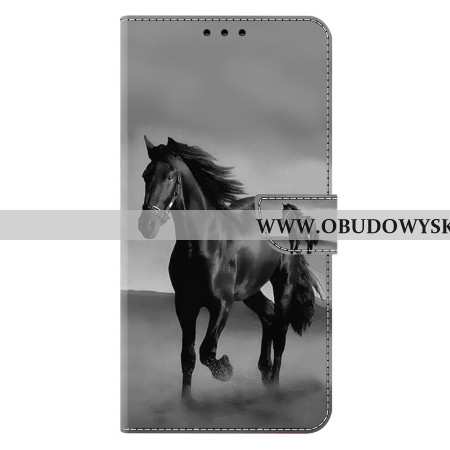 Etui Folio Samsung Galaxy S25 5g Koń Etui Ochronne