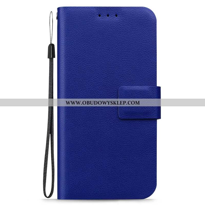 Etui Folio Samsung Galaxy S25 5g Smycz Ze Sztucznej Skóry