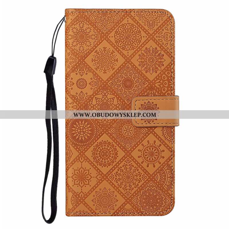 Etui Folio Samsung Galaxy S25 Fe Styl Etniczny Etui Ochronne