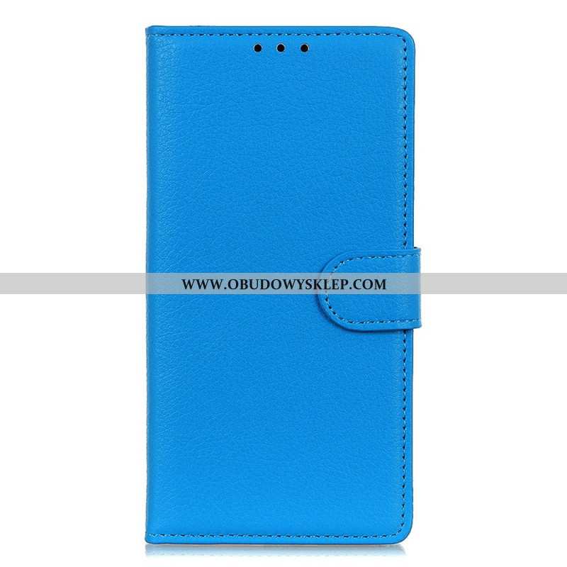 Etui Folio Samsung Galaxy S25 Fe Tradycyjna Skóra Ekologiczna