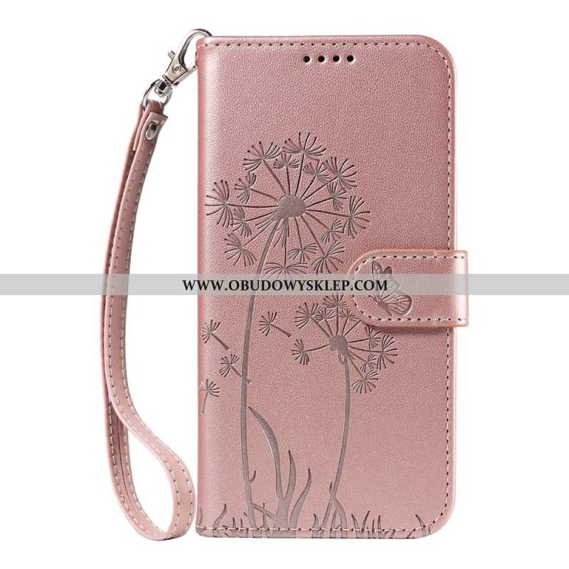 Etui Folio Samsung Galaxy S25 Fe Wzór Dmuchawca Z Paskiem