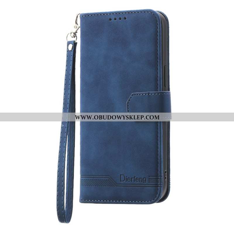 Etui Folio Samsung Galaxy S25 Plus 5g Dierfeng Etui Ochronne