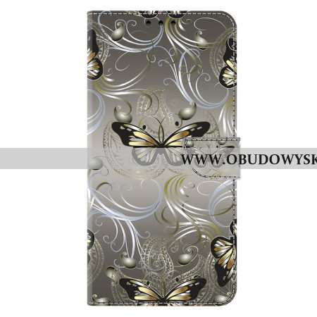 Etui Folio Samsung Galaxy S26 Plus Koronkowe Motyle
