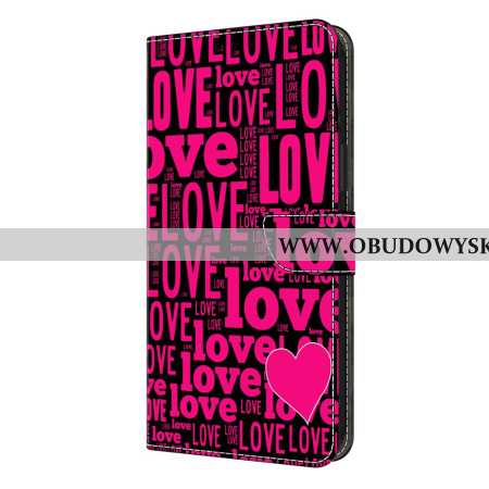 Etui Folio Samsung Galaxy S26 Plus Miłość Etui Ochronne