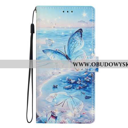 Etui Folio Samsung Galaxy S26 Plus Motyl Oceaniczny Etui Ochronne