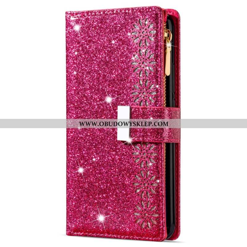 Etui Folio Samsung Galaxy S26 Portfel Z Cekinami Etui Ochronne