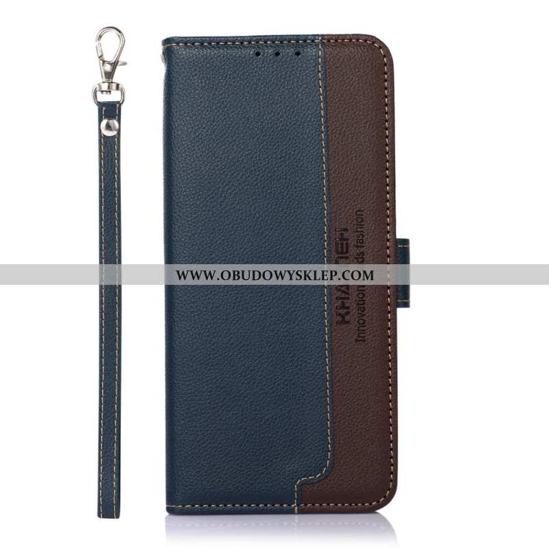 Etui Folio Samsung Galaxy S26 Ultra Dwukolorowa Ochrona Rfid Khazneh