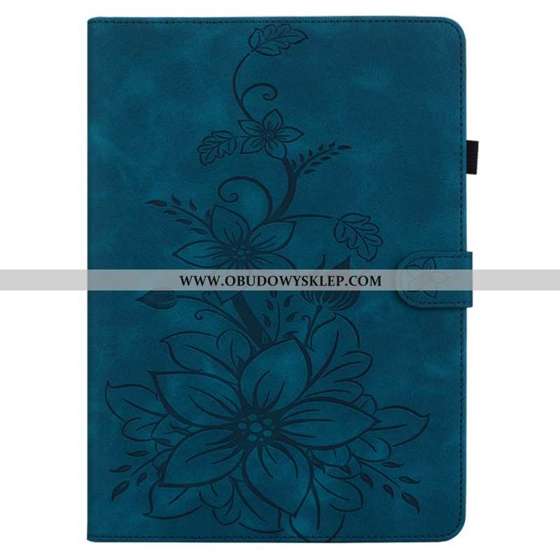 Etui Folio Samsung Galaxy Tab S10 Plus Lilia Liliowa Etui Ochronne